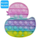 Push Pop Bubble Fidget Spinner Pop It Silicone Toy