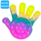 Push Pop Bubble Fidget Spinner Pop It Silicone Toy