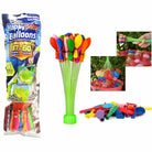 37pcs Bunch balloons Multicolor Fast Fill Water Balloons Bunch for Summer Outdoor Play Kids