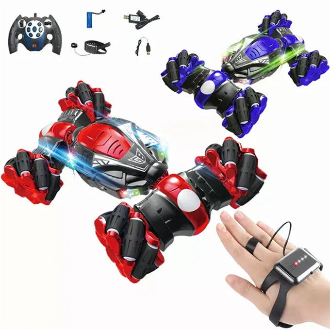 Watch Gesture Sensor Remote Control Drift Twist Stunt Spray Car Rechargeable