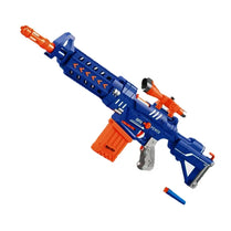 M16 Blaster Electric Nerf Machine Battery Operated Semi Auto Nerf Toy Gun With 20 Pcs Soft Darts