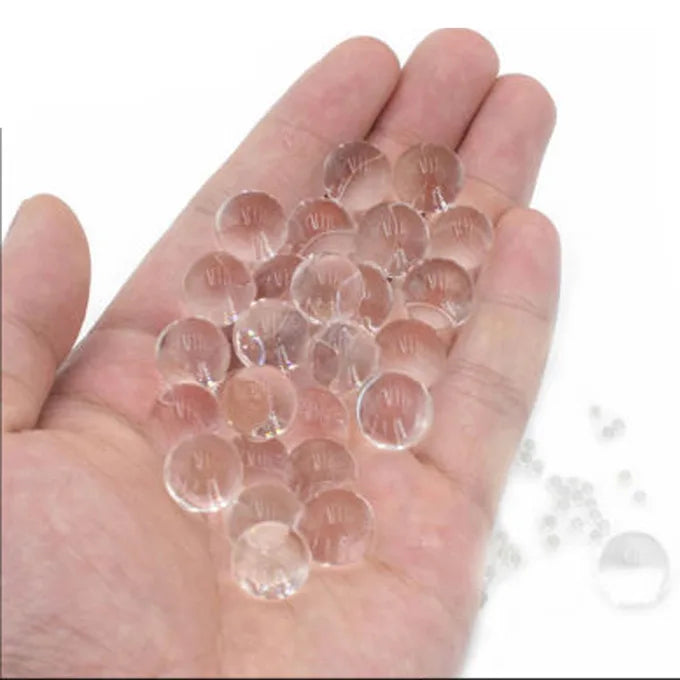 200 Pcs Growing Water Balls for Toy Gun Blaster – 7-8mm Crystal Gel Ball Darts