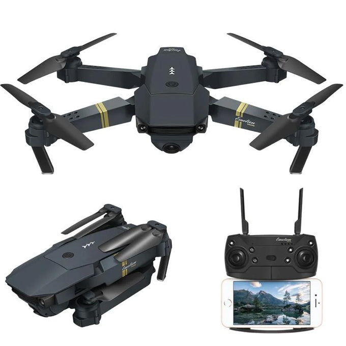 RC – Micro Foldable Drone set SKY-01 With Real Time Wifi Camera