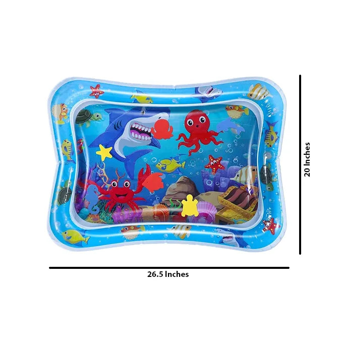 Baby Kids Water Play Mat Inflatable Infant Tummy Time Play mat