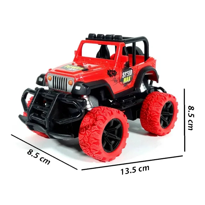 Remote Control Speed Max Jeep - 4 Channel - Assorted Design - Multi Color