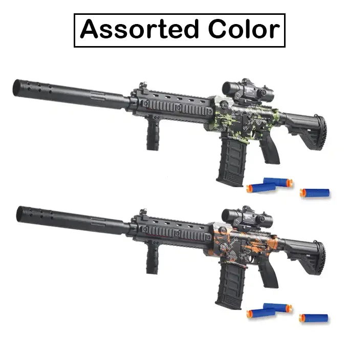 M416 Nerf Soft Darts Electric Toy Gun 95 cm – Multi Color
