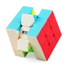 QiYi Warrior S 3×3 Sticker Less Speed Rubik’s Cube – Multi Color