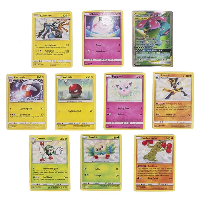 10 Pcs Pokemon Cards Pack – Collector Edition