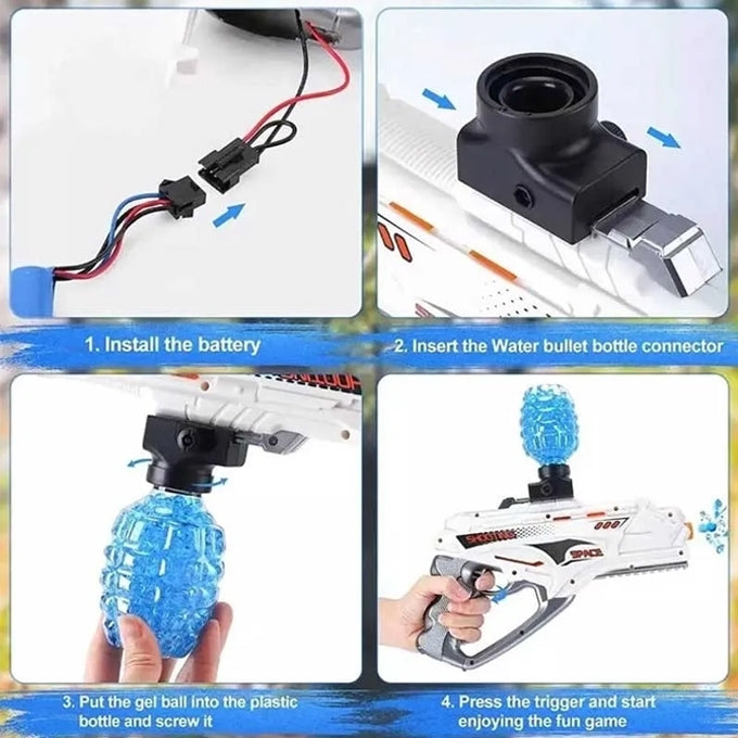 Space Blasting Gel Ball Recharger – Electric Adventure – Assorted Colors