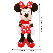 Minnie Mouse Stuffed Plush Companion Soft Toy for Girls - 16 Inches
