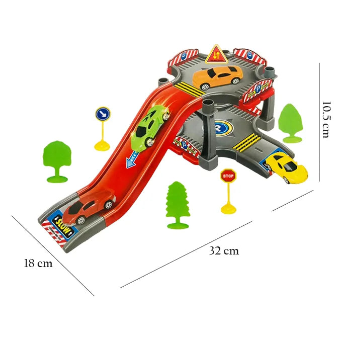 City Racing Parking Play Set – 22 Pcs