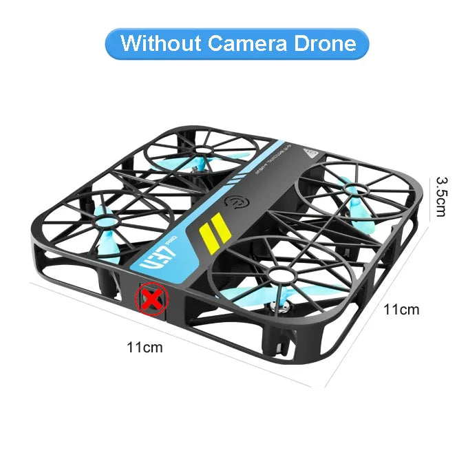 RC37 Foldable Mini Drone 2.4GHz with LED Lights & Headless Mode (No Camera)