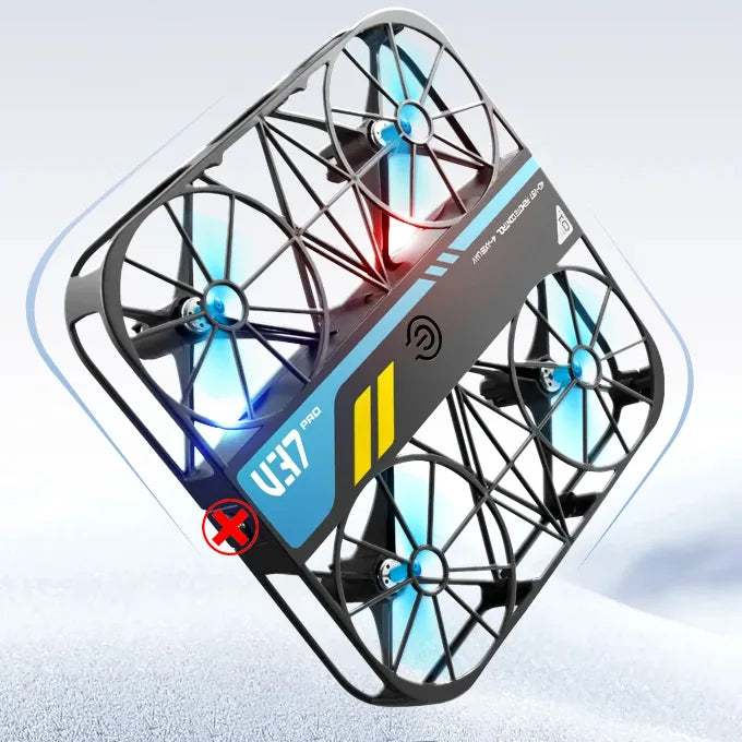 RC37 Foldable Mini Drone 2.4GHz with LED Lights & Headless Mode (No Camera)