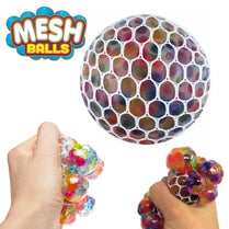 Mesh Squishy Balls Stress Relief Squeeze Grape Balls