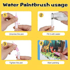 Reusable Magic Water Coloring Book - Mickey Mouse