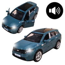 Kia Sorento SUV 1:32 Die-Cast Model Car with Light, Sound & Opening Doors – 5 Inch