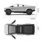 Tesla Cybertruck 1:36 Die-Cast Model Car with Light, Music, Pull Back & Opening Doors – 5 Inch
