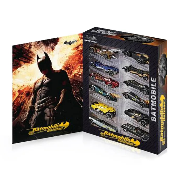 Batman Batmobile 12 Pcs Diecast Cars Collection Set
