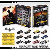 Batman Batmobile 12 Pcs Diecast Cars Collection Set