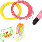 3D Printing Doodle Pen Color Refills – Pack of 10 – Random Colors – 2.5 Meter Length