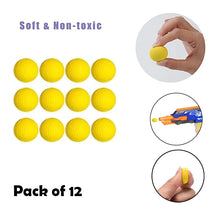 Soft Foam 3cm Balls Bullets 12 Pcs