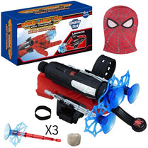 Spiderman Web Dart Shooter with Face Mask (Fabric) - Avengers Spiderman Darts Launcher Toy