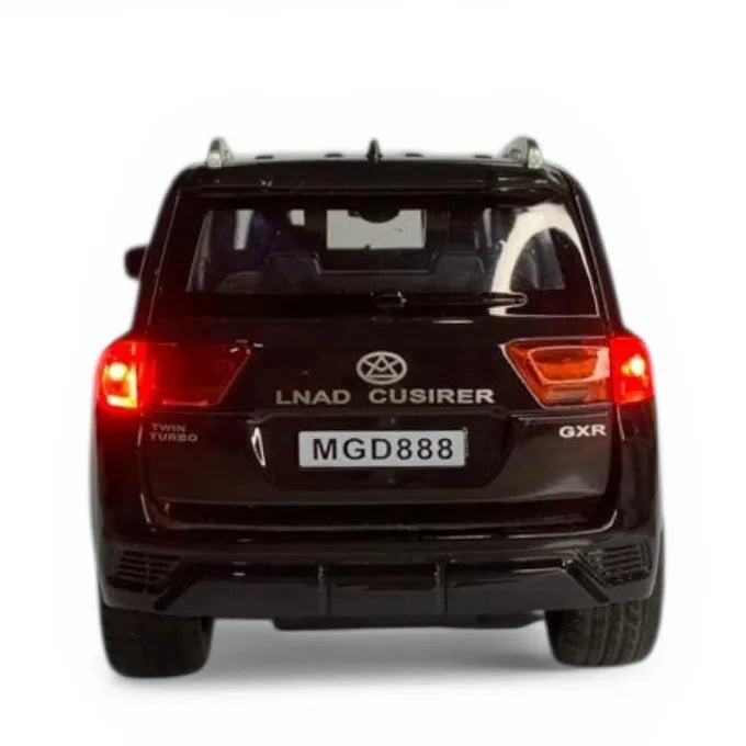 Toyota Land Cruiser Prado 1:24 Push Power Model Car with Light, Music & Opening Doors