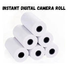 Digital Camera Print Reel Thermal Printing White Paper Roll
