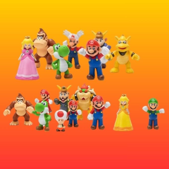 Mystery Mini Action Figure Collectible Toy – Assorted Characters (Approx. 4–5cm) 1 Pc