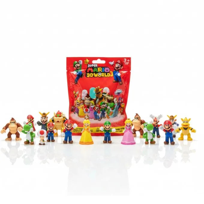 Mystery Mini Action Figure Collectible Toy – Assorted Characters (Approx. 4–5cm) 1 Pc