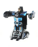Remote Control Transformer Bugatti Rechargeable Robot Car
