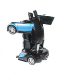 Remote Control Transformer Bugatti Rechargeable Robot Car