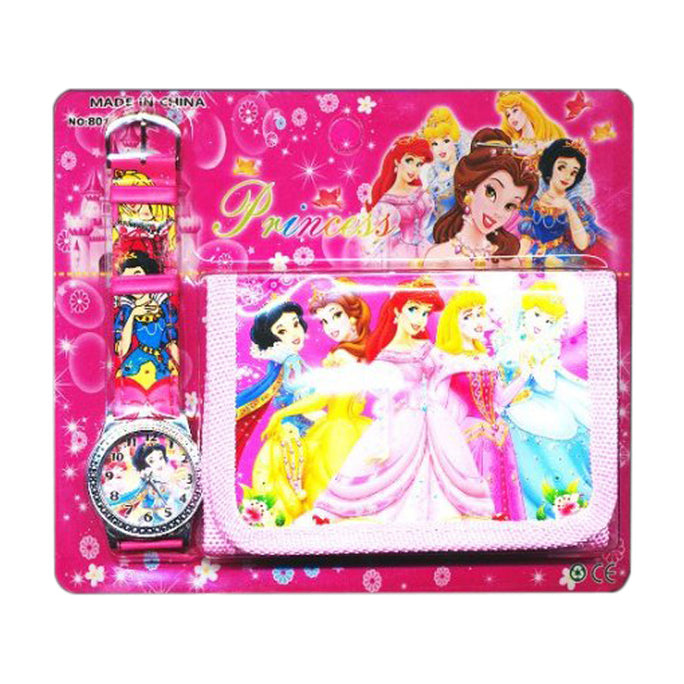 Disney Princess Watch With Wallet (PX-9277)