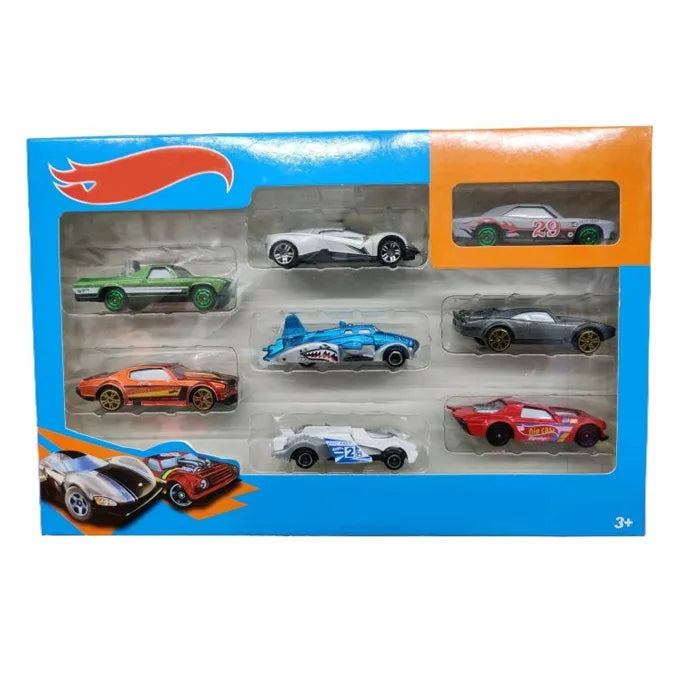 10-Piece Die-Cast Cars Collection Set – Multicolour