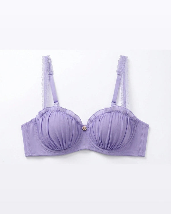 Sajiero Padded Bra Set -  Lilac Muse