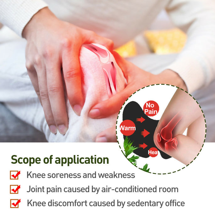 Sumifun Knee Patch 12 Pieces | Chinese Herbal Plaster | Knee & Joint Care Patch | Comfortable External Use