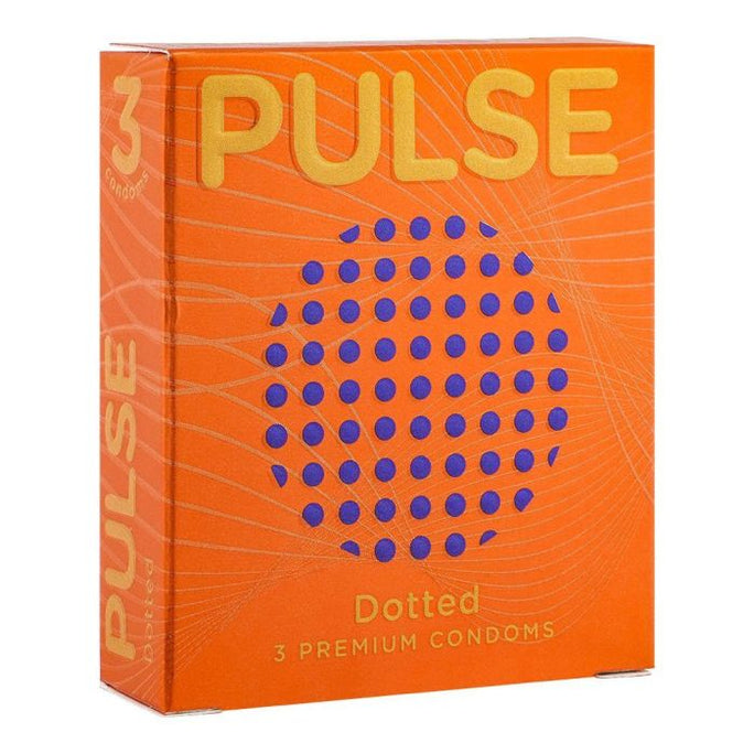 Pulse Dotted Condom 3's