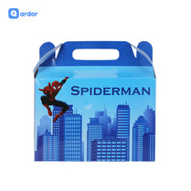 Blue Spiderman-Themed Goodie Box
