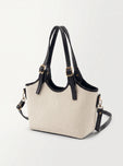 WestStyle - Bucket Canvas Tote Bag for Women in Black