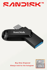 SanDisk Ultra Dual Drive Go USB Type-C Flash Drive, Black speed upto 400mbs