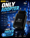 Realme 25W SuperVOOC Fast Charger Adapter