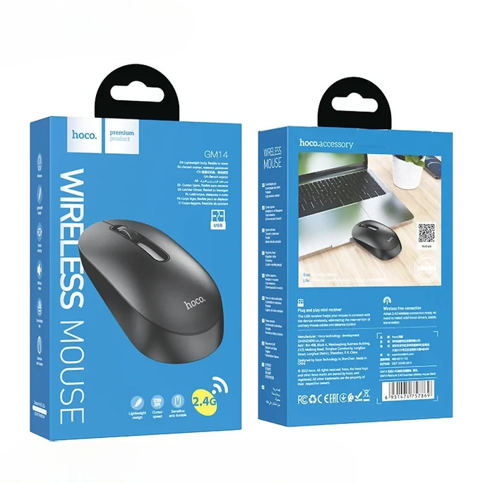 HOCO GM14 Platinum 2.4G Wireless Optical Mouse 1200 DPI
