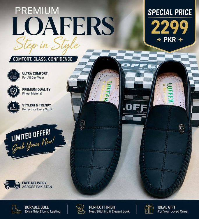 Premium Loafers Step In Style