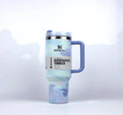 Premium Stanley Quencher H2.O flowstate Stainless Steel 40 Oz insulated Cup, Tumbler, keep Drink hot and cold for certain hours