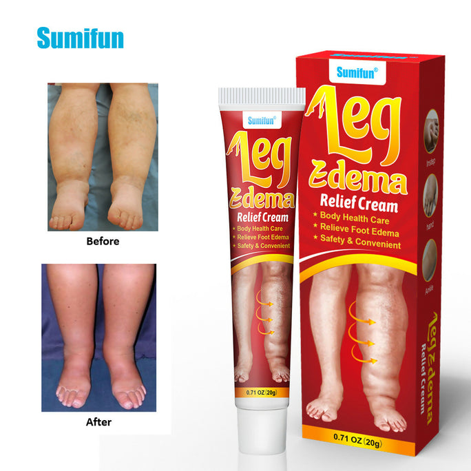 Sumifun Leg Care Cream 20g | Herbal Leg Massage Cream | Cooling Cream for Tired & Heavy Legs | Daily Leg Care Formula