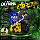 Olympic Heavy Duty Bicycle Tube (Size 20x2.25) - TR Nozzle Premium Quality