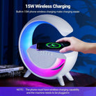 5-in-1 Wireless Charger with FM Radio & Lamp