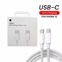 Genuine Apple 1M USB-C to USB-C Charge & Data Sync Cable | Original Type C to C Fast Charging Cord A1997