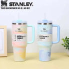 Premium Stanley Quencher H2.O flowstate Stainless Steel 40 Oz insulated Cup, Tumbler, keep Drink hot and cold for certain hours