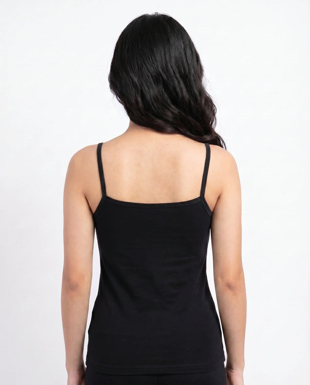 Sajiero Pack Of 3 - Soft Cotton Basic Camisole